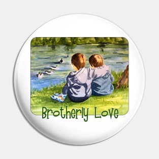 Brotherly Love Pin