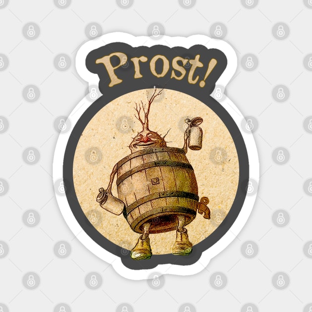 Prost! Beer Saying Magnet by ArtShare