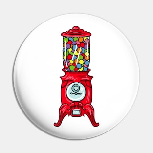 Retro Gumball Machine Pin