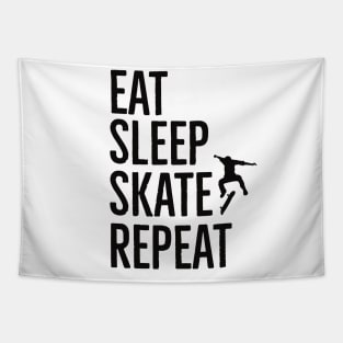 Eat Sleep Skate Repeat Tapestry