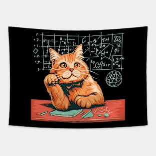 cat math Tapestry