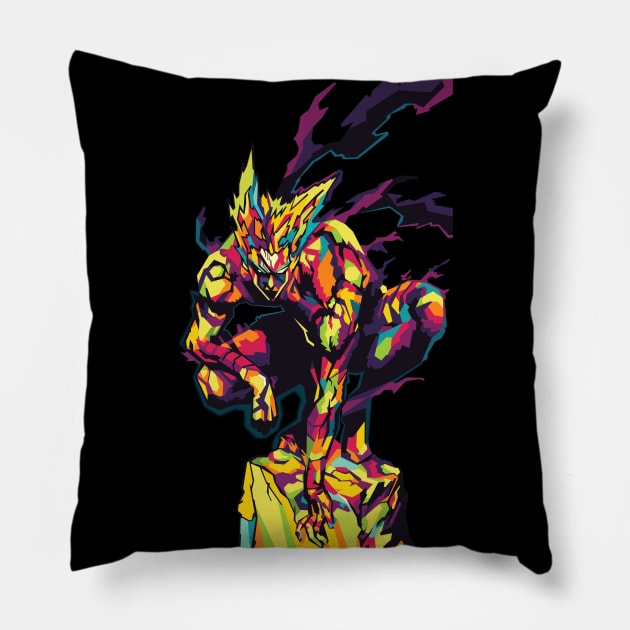 garou premium Pillow by cool pop art house