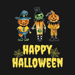 Halloween Pumpkin Crew - Happy Halloween T-Shirt