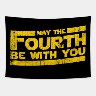 May The Fourth Be With You 4th Force Tapestry