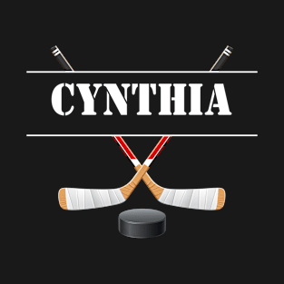 Cynthia Birthday Hockey T-Shirt