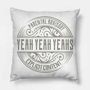 Yeah Yeah Yeahs Vintage Ornament Pillow