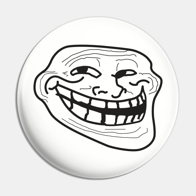 Official Meme Troll face Meme Canvas Print by Art