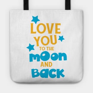 Love You To The Moon And Back, Stars Tote