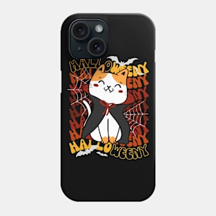 Halloween Cat Vampire Phone Case