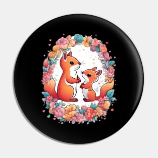 Friendship Squirrel Pin