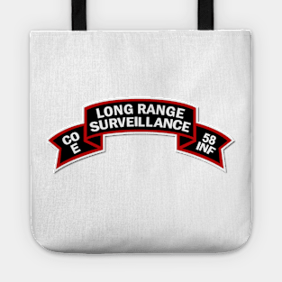 E Co 58th Infantry (Ranger) Scroll - LRRP Tote