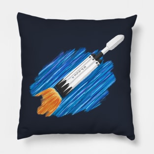 Falcon Heavy Pillow