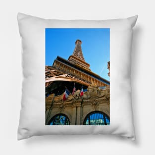 Eiffel Tower Paris Hotel Las Vegas America Pillow