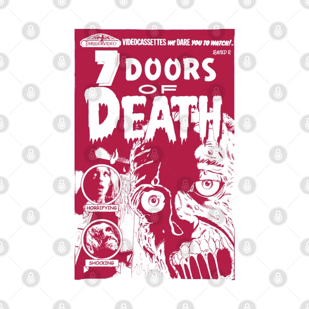 7 Doors of Death VHS cover v2 by Psychosis Media