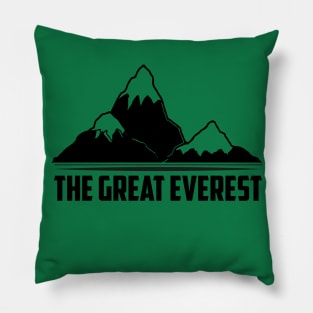 the great everest t-shirt Pillow