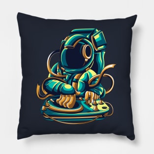 astronaut dj Pillow