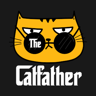 The Catfather Gangster Tiger Father Humor T-Shirt