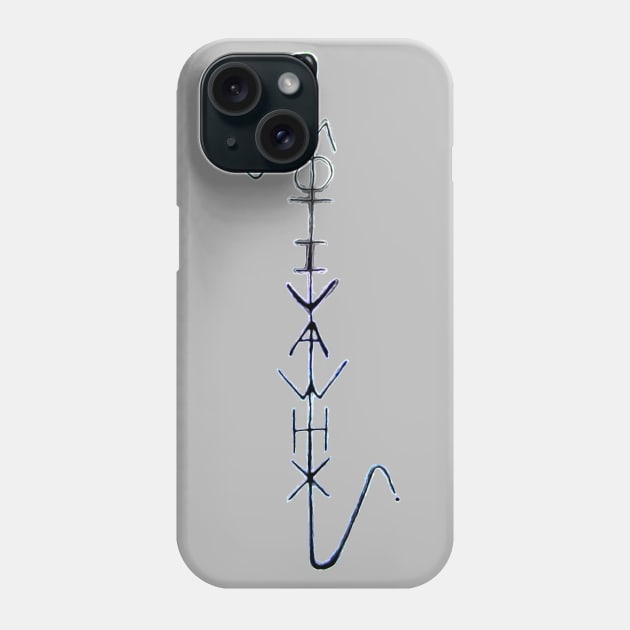 Balanced Letters Phone Case by IanWylie87