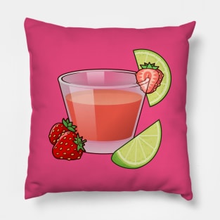 Strawberry Daiquiri Pillow