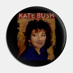 TEXTURE ART- Kate Bush - RETRO STYLE 5 Pin