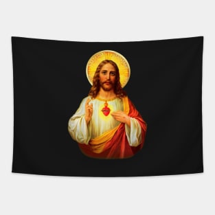 Sacred Heart of Jesus Catholic Detente Sagrado Corazon de Jesus 080320 Tapestry