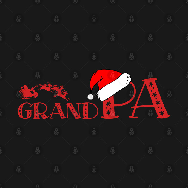 Disover Christmas Family Name "Grand Pa" Photo Design Shirt - Christmas Family Photo - T-Shirt