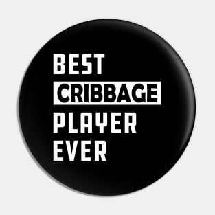 Best cribbage player ever Pin