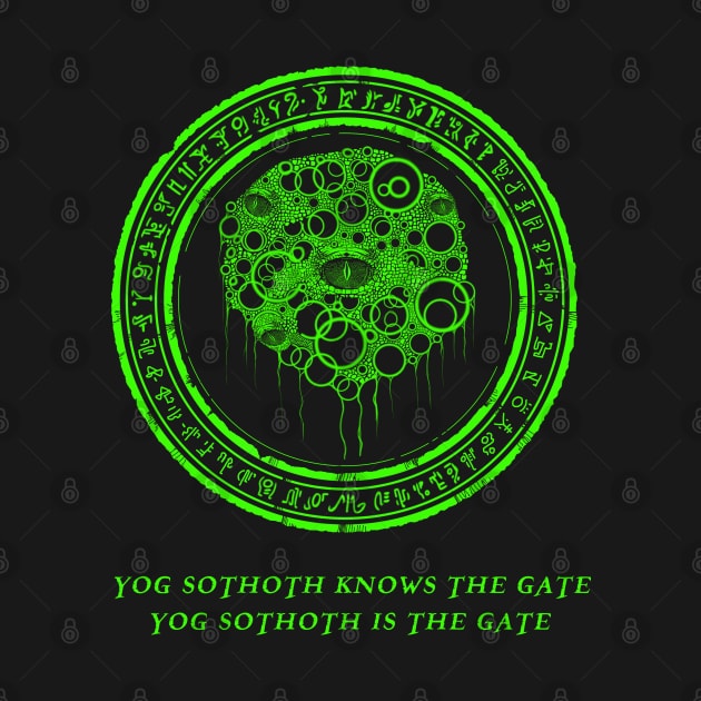 Yog Sothoth Knows the gate - HP Lovecraft by Duckfieldsketchbook01