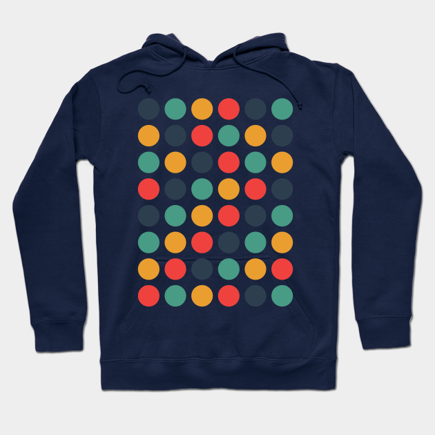 blue green yellow red hoodie