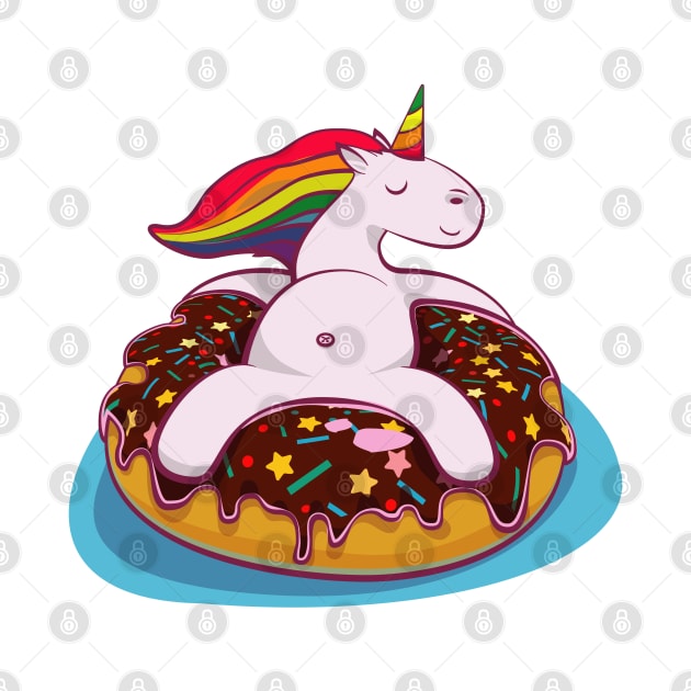 Donut Unicorn by LeonLedesma