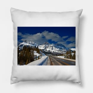 Icefields Parkway Canadian Rockies Canada Pillow