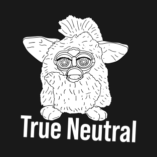 True Neutral - Furry Creature - Game Night T-Shirt