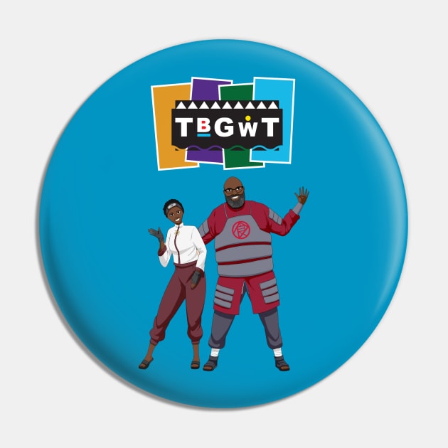 TBGWT Ninjas Pin by The Black Guy Who Tips Podcast