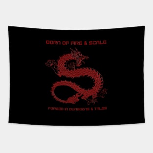 Dragon - Born of Fire & Scale Tapestry