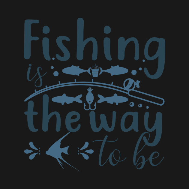 Discover Fishing The Way - Fishing Fish Funny Fisherman Boat Humor - T-Shirt