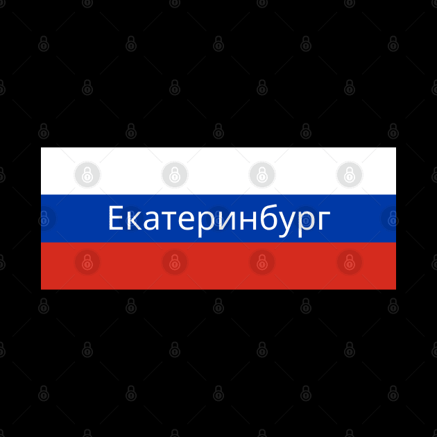 Yekaterinburg City in Russian Flag by aybe7elf