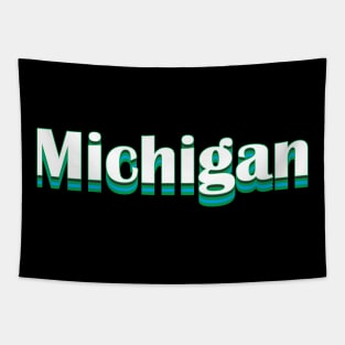 michigan love Tapestry