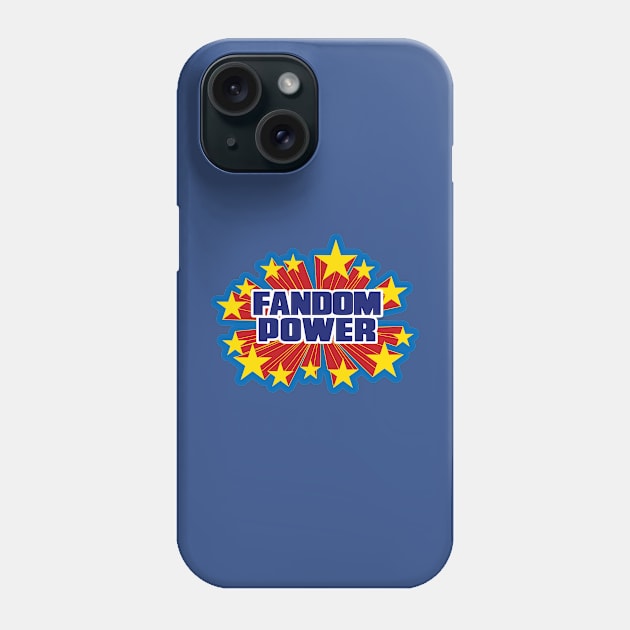 FANDOM POWER (80's Action Figure) Phone Case by Fandom Power Podcast Merch Shop