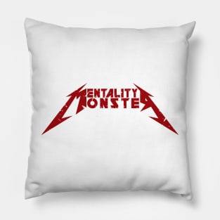 Metality Monster Red Pillow