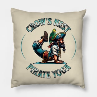 Crow's Nest Pirate Yoga Pillow