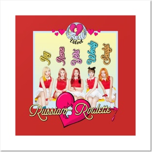 Russian Roulette - Red Velvet poster em 2023