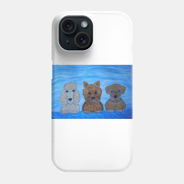 Puppy Pals Phone Case by jandavies