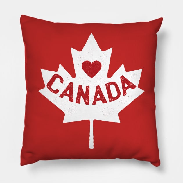 Love Canada Pillow by madeinchorley