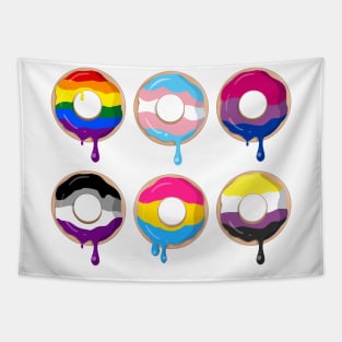 Pride Donuts Tapestry
