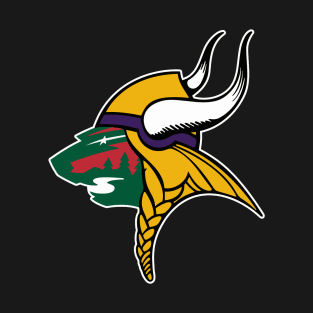 Minnesota Wild Vikings T-Shirt