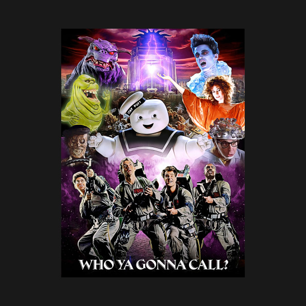 Who Ya Gonna Call? - Ghostbusters - T-Shirt