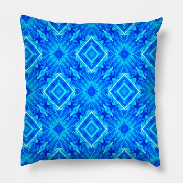 A frozen ice palace pattern. Pillow by PatternFlower