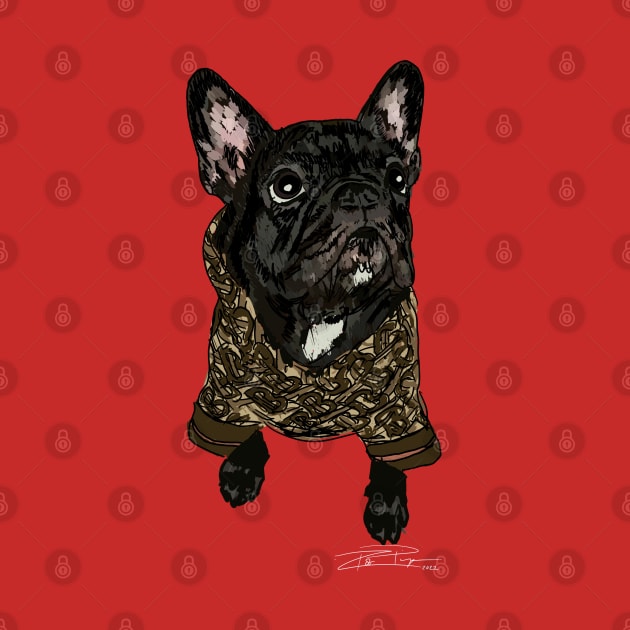 Frenchie Fashion Forward by ART by RAP