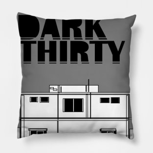 Zero Dark Thirty by Simon Tedder Pillow