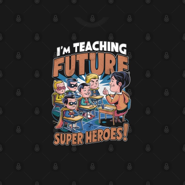 I'm Teaching Future Super Heroes. by LENTEE